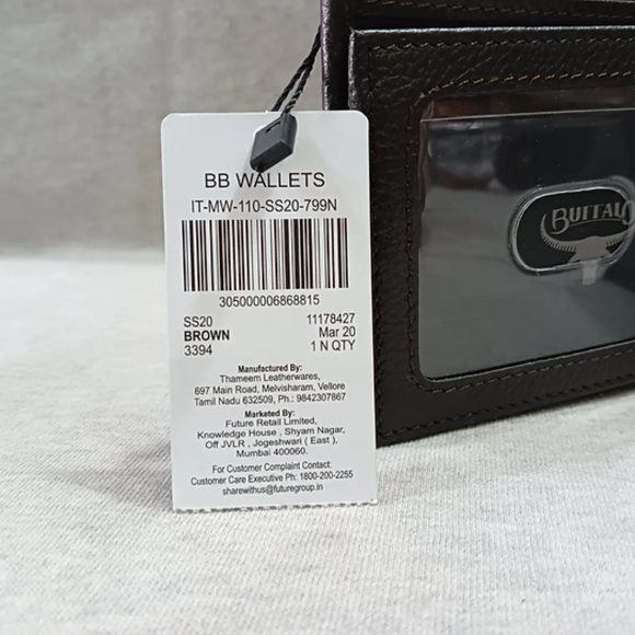 Buffalo Men's Bi Fold Wallet - Picture 5 of 8